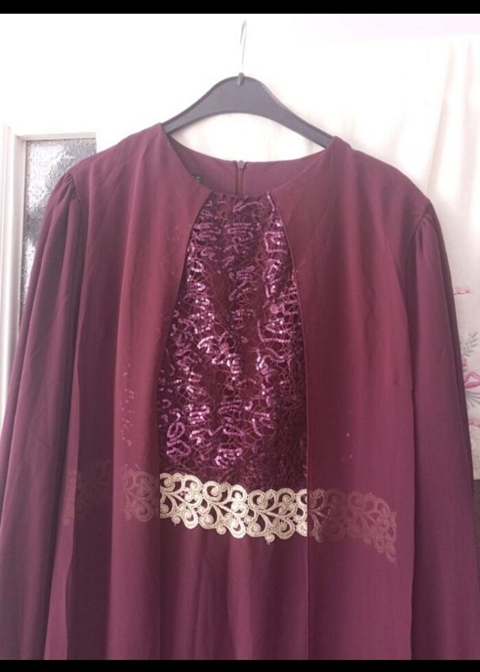 Tesettur abiye elbise - Görsel 4