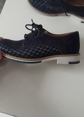 Koyu Mavi Erkek Çocuk Özel Gün Ayakkabısı - Görsel 2