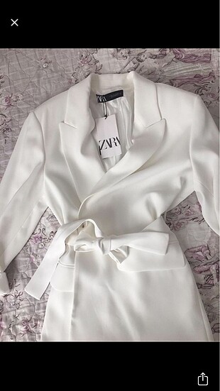 Zara beyaz Blazer ceket