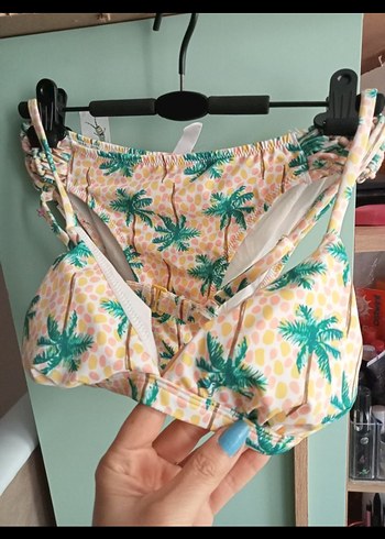 Sarı Bohem Desenli Bikini - Görsel 5