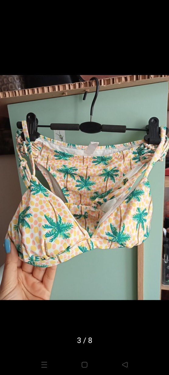 Sarı Bohem Desenli Bikini - Görsel 2