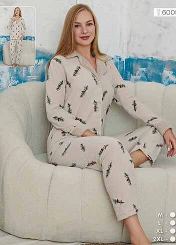 Bayan polar pijama takımı L 