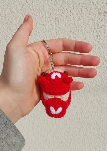 kalp motifli cappybara - Görsel 2