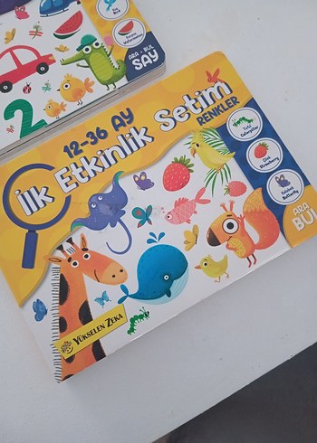 Beden 12-36 Ay İlk Etkinlik Seti Sayılar ve Renkler