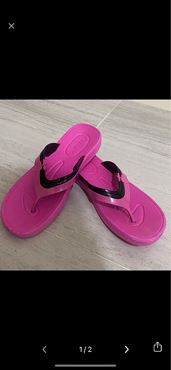 Pembe kadın yazlık parmak arası terlik
