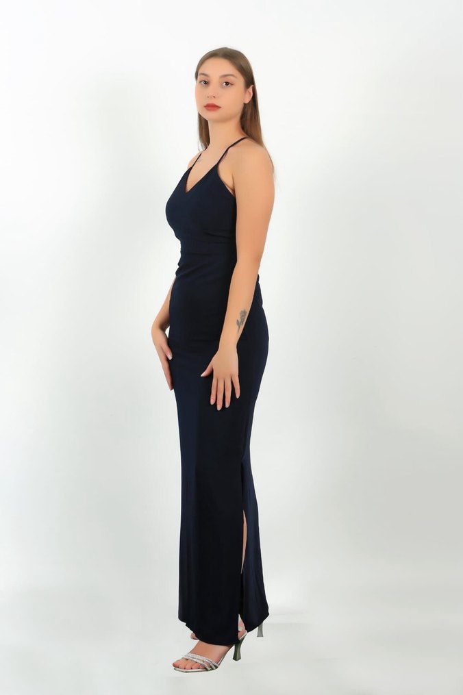 Lacivet Uzun Abiye - Görsel 2