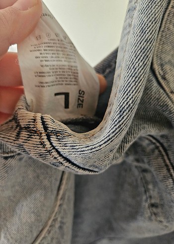 Kadın Denim Şort Tulum - Görsel 4