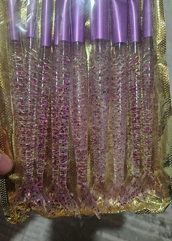 Mor Makyaj Fırçası Seti - Görsel 2