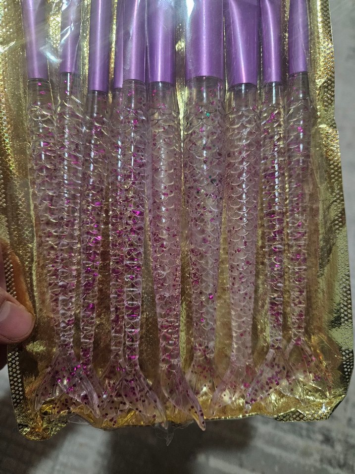 Mor Makyaj Fırçası Seti - Görsel 2