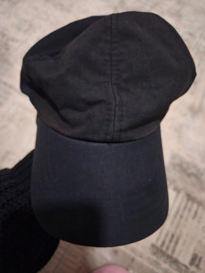 Siyah Sokak Stili Şapka - Görsel 3