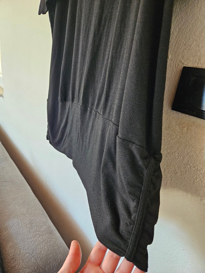 Siyah Midi Bol KesimTunik - Görsel 2