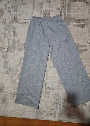 Gri Kesik Detaylı Kadın Eşofman Altı - Görsel 3