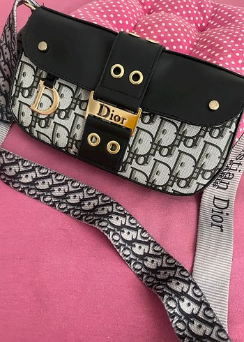 Dior Dior Desenli Deri Çanta