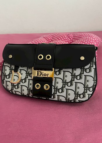 Dior Desenli Deri Çanta