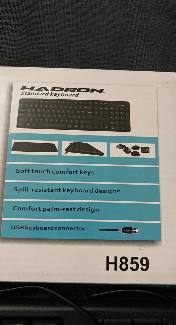 Hadron H859 Siyah Kablolu F Klavye - Görsel 4