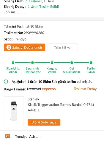 Stanley 0.47 lt termos - Görsel 6