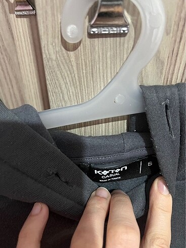 s Beden Koton Kapüşonlu sweatshirt