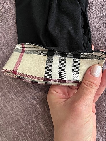 Burberry Burberry brit bel vurgulu gömlek/tunik