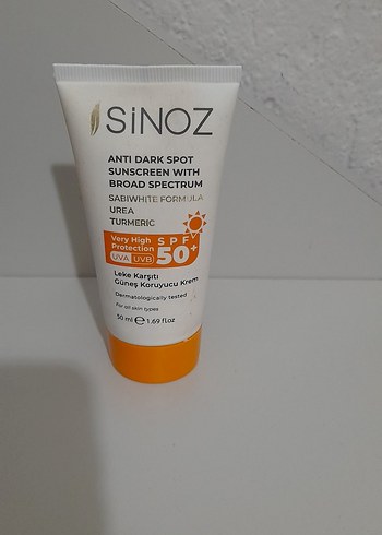 Sinoz Leke Karşıtı Güneş Kremi SPF 50+ - Görsel 2