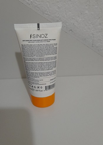 Sinoz Leke Karşıtı Güneş Kremi SPF 50+ - Görsel 3