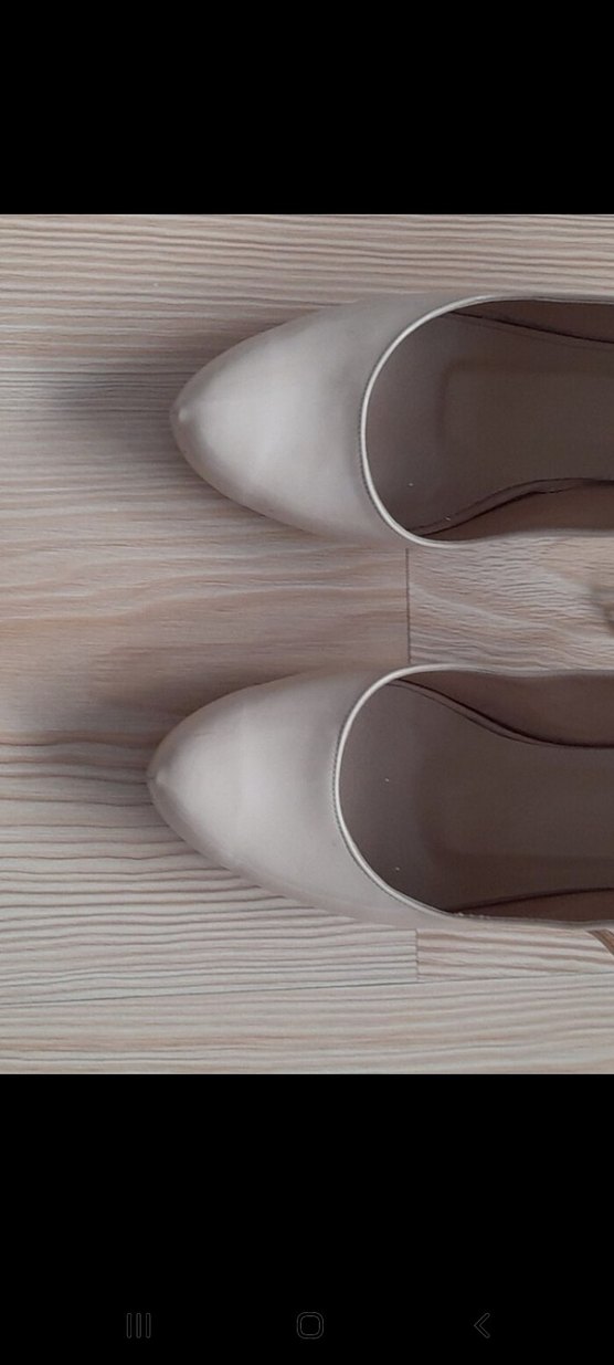 ten rengi Stiletto Topuklu Kadın Ayakkabı - Görsel 3