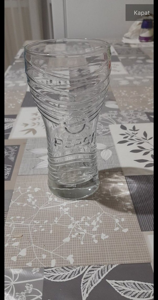Shiny Beyaz Pepsi Cam Bardak - Görsel 2