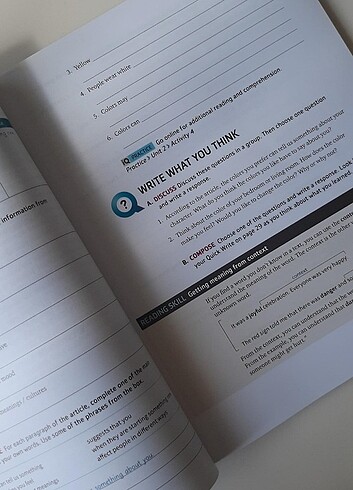 Beden Oxford Skills for Succes 2 Reading and Writing