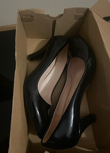 38 Beden siyah Renk Siyah stiletto 