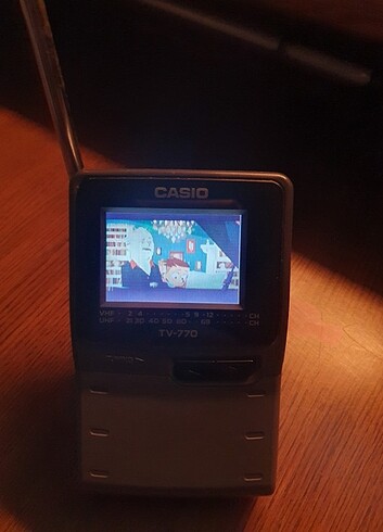 Casio Tv-770 Portatif Cep Tv