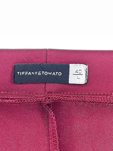 40 Beden bordo Renk Tiffany Tomato Tayt / Spor taytı %70 İndirimli.