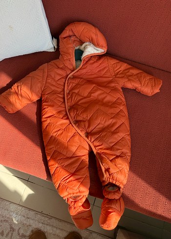 Turuncu astronot Bebek Tulumu - Görsel 2