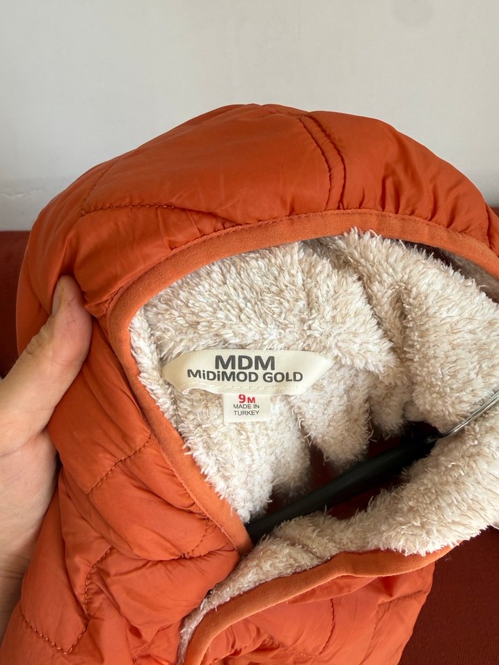 Turuncu astronot Bebek Tulumu - Görsel 5