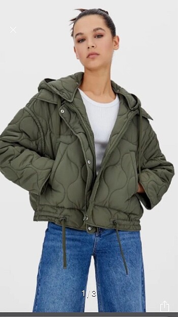 Stradivarius haki mont
