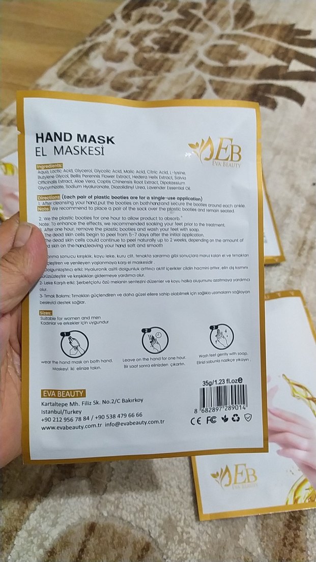 Anti-Aging El ve Ayak Maskesi Seti - Görsel 5