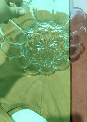 Vintage bölmeli Beyaz Tabak - Görsel 2