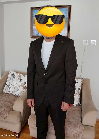 Ekol Sik Aci Kahve Erkek Takim Elbise