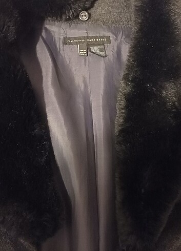 xl Beden Zara basic uzun palto 