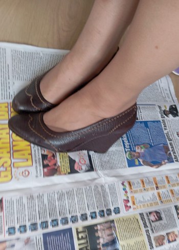 Hotiç dolgu topuk ayakkabı - Görsel 3