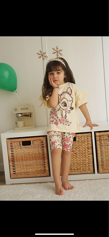 2 Yaş Beden Zara model geyikli