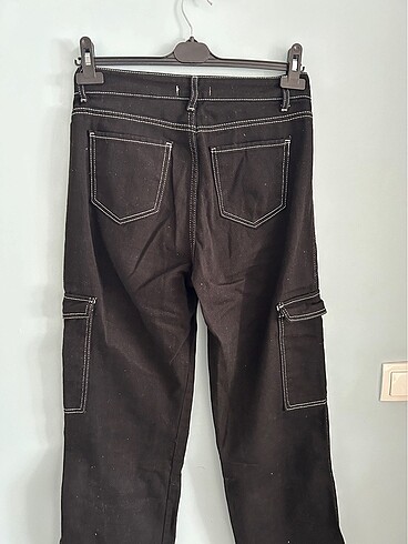 Zara siyah cizgili jean