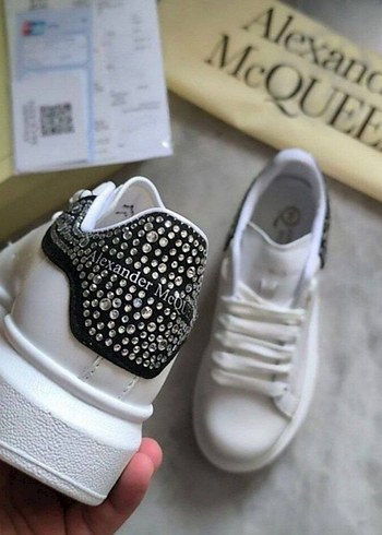 diğer Beden Alexander McQueen Beyaz Kadın Sneaker