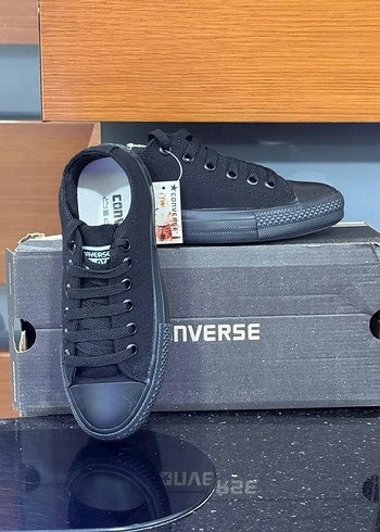 Converse Siyah Kadın Spor Ayakkabı Velcro