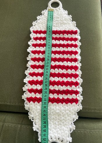 Çok Renkli Örgü Banyo Lifi - Görsel 3