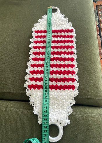 Çok Renkli Örgü Banyo Lifi - Görsel 6