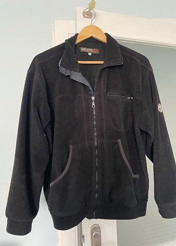 Siyah Fermuarlı Erkek Polar Mont - Görsel 4