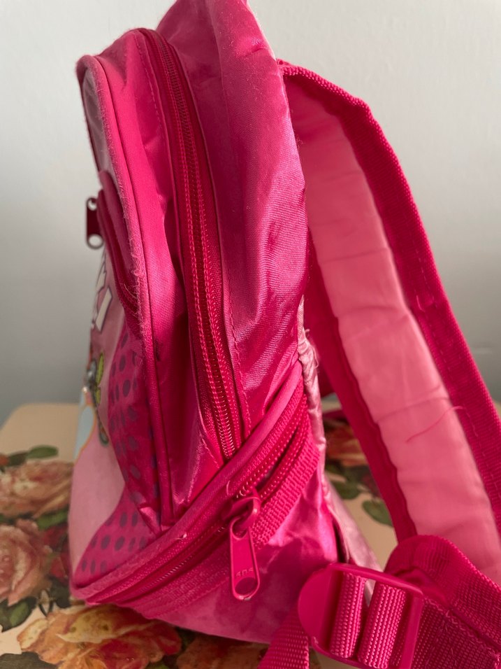 Pembe Renkli Çocuk Okul Çantası - Görsel 4