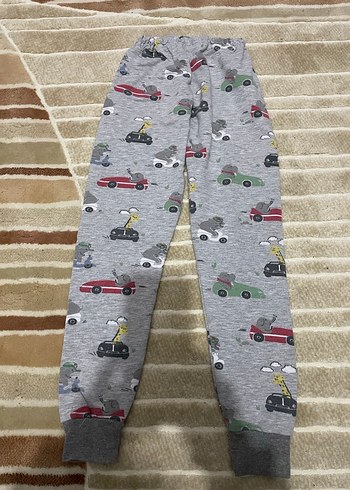 Bordo Gri Fermuarlı Erkek Eşofman Altı - Görsel 7