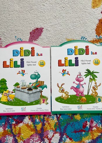 Didi ile Lili Okul Öncesi Eğitim Seti 3-6 Yaş