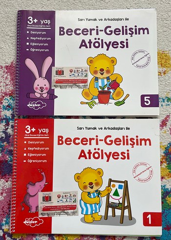 Okul Öncesi Beceri Gelişim Kitapları