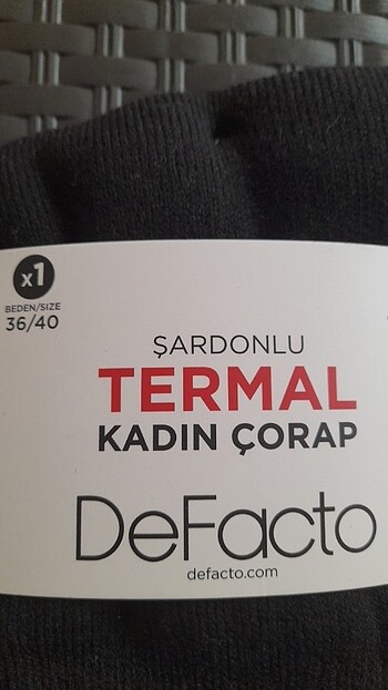 Defacto Termal çorap